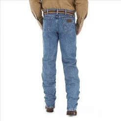 47MWZDS Wrangler Men's Premium Performance Cowboy Cut Regular Fit Jean Dark Stone -Cowboy Shop image 45536 1 16088 2 79766