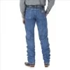 13MWZGK Wrangler Men's Cowboy Cut Original Fit Jeans Stone Wash