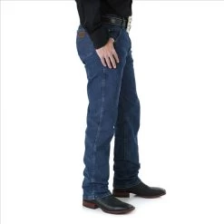 47MACMS Wrangler Mens Premium Performance Advanced Comfort Cowboy Cut Regular Fit Jeans Mid Stone -Cowboy Shop image 45536 1 16088 2 87213