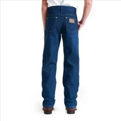 13MWZBP Wrangler Boys Original Fit Jeans Prewashed Indigo Sizes 8-18