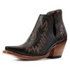 10029653 Ariat Women's Dixon Short Western Boot Brooklyn Black