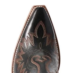 10029653 Ariat Women's Dixon Short Western Boot Brooklyn Black -Cowboy Shop image 45536 1 726