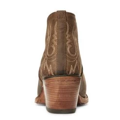 10027282 Ariat Women's Dixon Short Western Boot Weathered Brown -Cowboy Shop image 45536 1 776