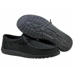 Hey Dude Men's Wally L Sox Black